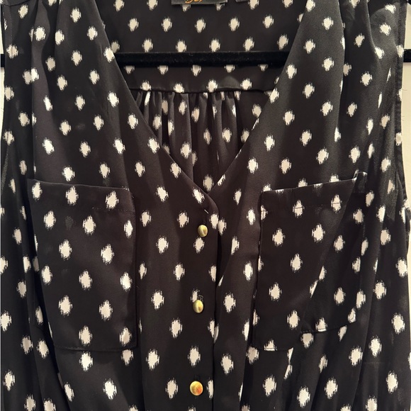 DEX Black and white dress - Picture 2 of 4